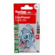 FISCHER - DUOPOWER 5X25 PLUG AND RING - 8PCS - 535014 FISCHER - DUOPOWER 5X25 PLUG AND RING - 8PCS - 535014