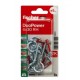 FISCHER - DUOPOWER 6X30 PLUG WITH HOOK 6PCS - 535013 FISCHER - DUOPOWER 6X30 PLUG WITH HOOK 6PCS - 535013