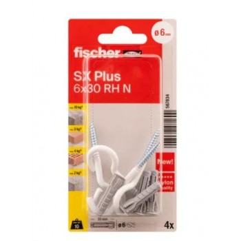 FISCHER - SX PLUS 6X30 RH N K ΒYΣΜΑ/ΓAΝΤΖΟΣ BLISTER - 4ΤΜΧ - 567834 FISCHER - SX PLUS 6X30 RH N K ΒYΣΜΑ/ΓAΝΤΖΟΣ BLISTER - 4ΤΜΧ - 567834