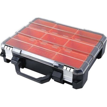 TACTIX Heavy Duty cigarette case with 9 detachable trays-320060