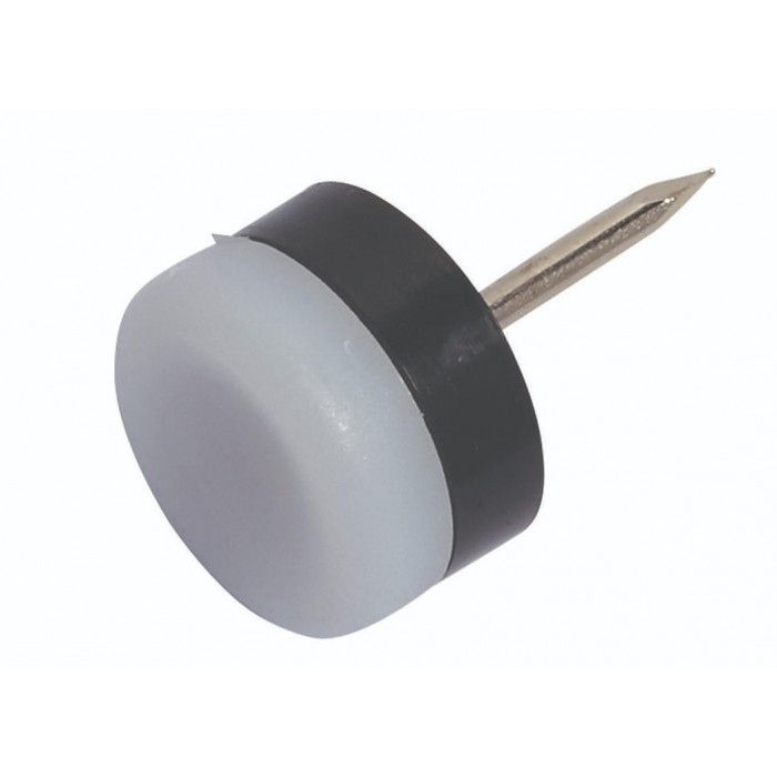 SCIVOLI - ΠΑΤΙΝΙΑ ΠΛΑΣΤΙΚΑ+ΛΑΣΤΙΧΟ+ΚΑΡΦΙ - ΙΤΑΛΙΚΑ ΛΕΥΚΑ - Φ25mm - 8ΤΕΜ - 35516