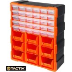 TACTIX Κουτί Αποθήκευσης  Πλαστικό με 30 Συρτάρια &amp; 9 Σκαφάκια - 320644