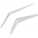 MARTIN - WHITE SHELF CORNERS - No200X150 - 2PCS - 42787 MARTIN - WHITE SHELF CORNERS - No200X150 - 2PCS - 42787