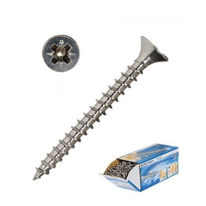 FISCO - NEW STAR-POZI SCREWS - 4.0X20 - 100 PCS. - 28329 FISCO - NEW STAR-POZI SCREWS - 4.0X20 - 100 PCS. - 28329