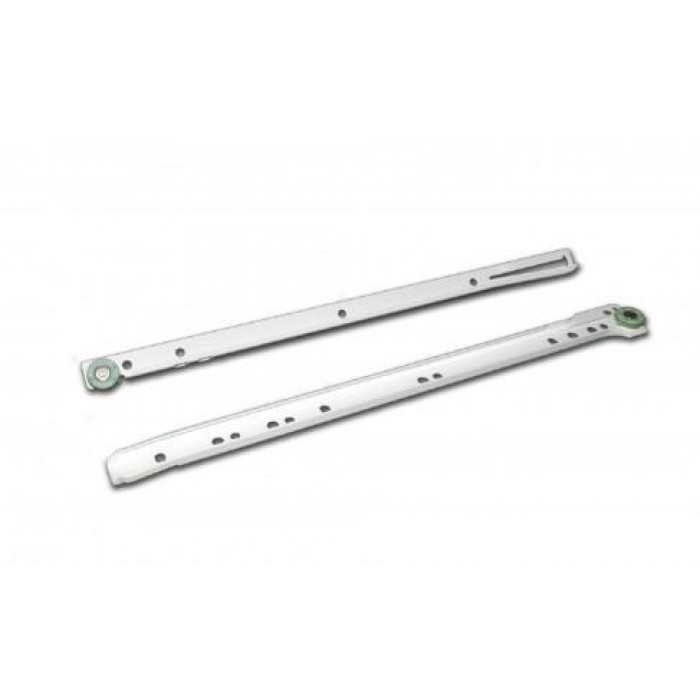 DRM - DRAWER GUIDES 50cm - WHITE - No1.0X500mm - 38863 DRM - DRAWER GUIDES 50cm - WHITE - No1.0X500mm - 38863