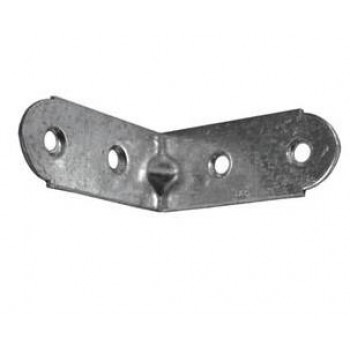NICKEL CORNERS - 30X30MM - 10 PIECES - 27664 NICKEL CORNERS - 30X30MM - 10 PIECES - 27664