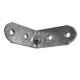 NICKEL CORNERS - 30X30MM - 10 PIECES - 27664 NICKEL CORNERS - 30X30MM - 10 PIECES - 27664