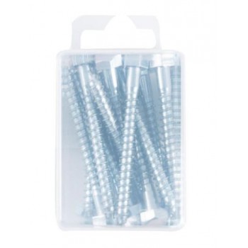 ΣΤΡΙΦΩΝΙΑ ΓΑΛΒΑΝΙΖΕ DIN 571 - 8Χ50 -  10 ΤΕΜAXIA - 27200530 ΣΤΡΙΦΩΝΙΑ ΓΑΛΒΑΝΙΖΕ DIN 571 - 8Χ50 -  10 ΤΕΜAXIA - 27200530