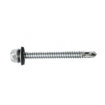 FF GROUP - HEXAGON DRILL GALVANIZED WASHER - 6.3X50 - 20 PCS. - 25933 FF GROUP - HEXAGON DRILL GALVANIZED WASHER - 6.3X50 - 20 PCS. - 25933
