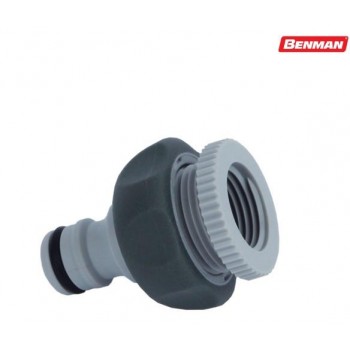BENMAN - Bi-MATERIAL TAP ADAPTOR 3/4 BENMAN - Bi-MATERIAL TAP ADAPTOR 3/4