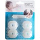 ERGO - SOCKET PROTECTORS - 32X32X21 - 5 PCS. - WHITE - 570621.0002 ERGO - SOCKET PROTECTORS - 32X32X21 - 5 PCS. - WHITE - 570621.0002