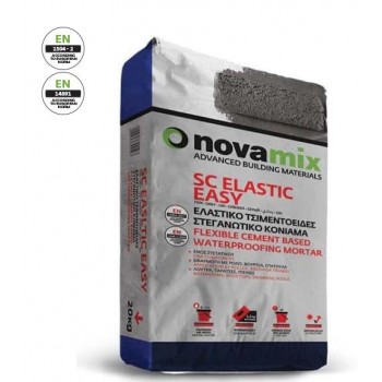 NOVAMIX - SC ELASTIC EASY - 20kg - GREY - 09393 NOVAMIX - SC ELASTIC EASY - 20kg - GREY - 09393