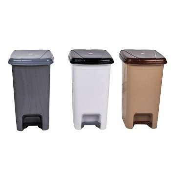 SIDIRELA - PEDAL SLIM 25lt WITH INTERNAL BUCKET - E-4143 SIDIRELA - PEDAL SLIM 25lt WITH INTERNAL BUCKET - E-4143