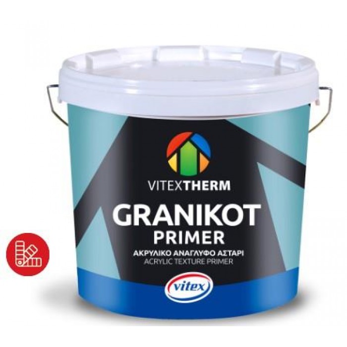 VITEX - ΑΝΑΓΛΥΦΟ ΑΚΡΥΛΙΚΟ ΑΣΤΑΡΙ GRANIKOT 3L ACRYLIC PRIMER - 200981 VITEX - ΑΝΑΓΛΥΦΟ ΑΚΡΥΛΙΚΟ ΑΣΤΑΡΙ GRANIKOT 3L ACRYLIC PRIMER - 200981