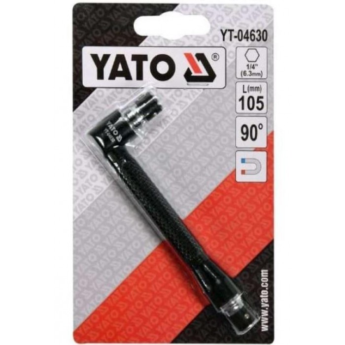 YATO - ANGLE NOSE ADAPTER 1/4 - YT-04630 YATO - ANGLE NOSE ADAPTER 1/4 - YT-04630