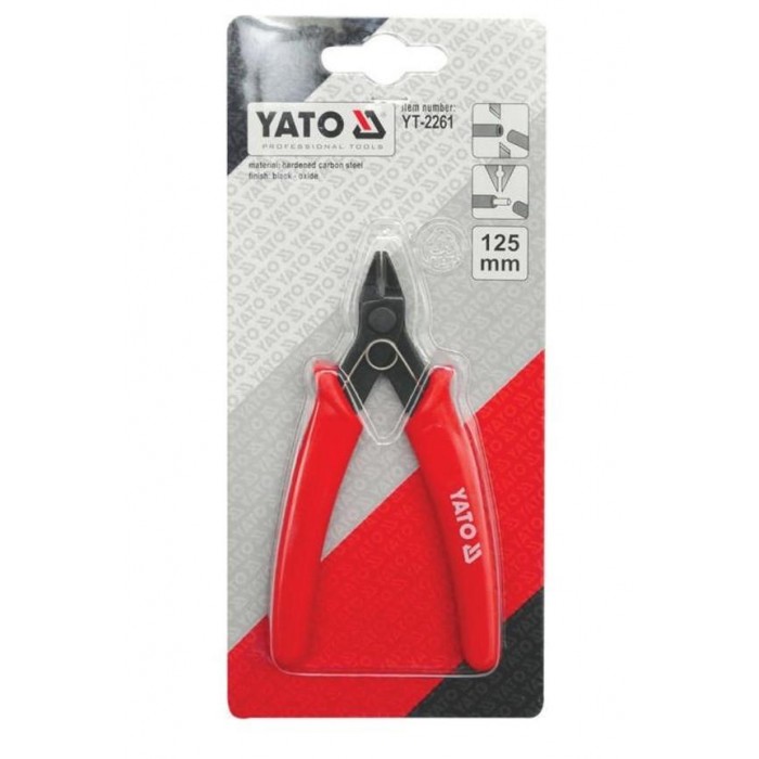 YATO - ΚΟΦΤΗΣ ΗΛΕΚΤΡΟΛΟΓΩΝ 125mm - YT-2260