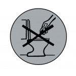 ΠΙΝΑΚΙΔΑ ΑΛΟΥΜΙΝΙΟΥ - ΜΗ ΡΙΧΝΕΤΕ ΧΑΡΤΙ ΣΤΗΝ ΤΟΥΑΛΕΤΑ Φ90 - 572409.0011