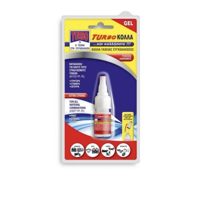 TURBO-ADHESIVE 10gr GEL BLISTER 94110 TURBO-ADHESIVE 10gr GEL BLISTER 94110