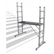 BULLE - MINI SCAFFOLDING-ALUMINUM LADDER 2X6 - 631168 BULLE - MINI SCAFFOLDING-ALUMINUM LADDER 2X6 - 631168