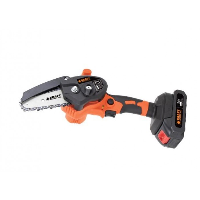 KRAFT - BATTERY CHAINSAW 100mm 21V 2AH - 691137 KRAFT - BATTERY CHAINSAW 100mm 21V 2AH - 691137