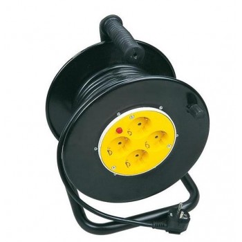 EUROLAMP - IP20 COIL 3x1.5mm 25m OVERHEATING PROTECTION & CONTACT PROTECTION - 147-47045