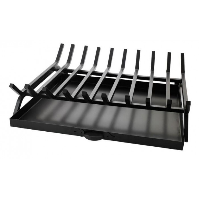 FIREPLACE GRID 659 BLACK WITH ASHTRAY - 27.659 FIREPLACE GRID 659 BLACK WITH ASHTRAY - 27.659
