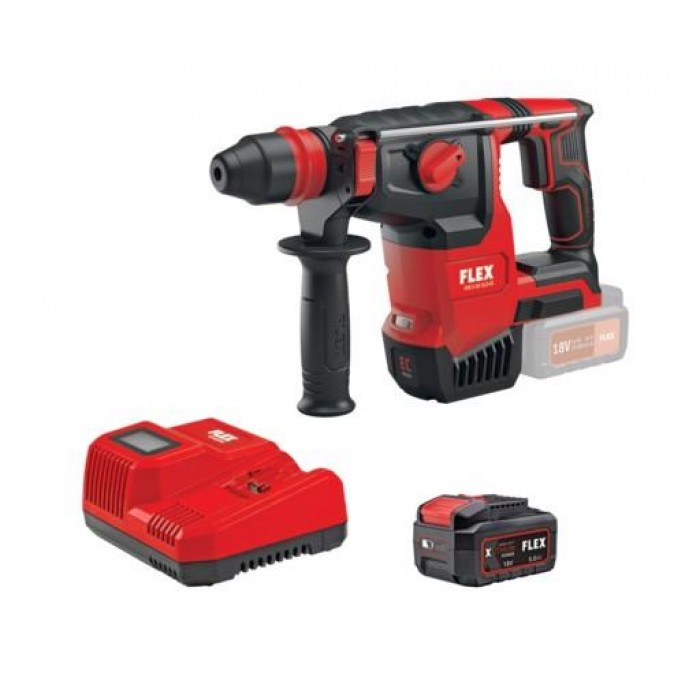 FLEX - SET ΠΙΣΤΟΛΕΤΟ ΠΕΡΙΣΤΡΟΦΙΚΟ CHE-2-26-18.0SDS-PLUS 2.6J - D00311 FLEX - SET ΠΙΣΤΟΛΕΤΟ ΠΕΡΙΣΤΡΟΦΙΚΟ CHE-2-26-18.0SDS-PLUS 2.6J - D00311