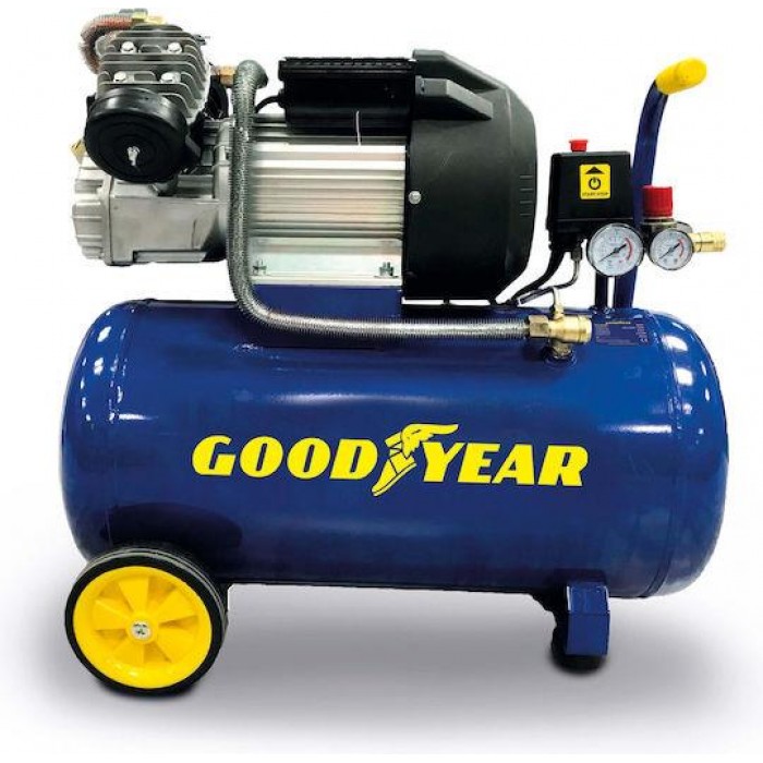 Goodyear GY351D Κομπρεσέρ Αέρος με Ισχύ 3hp και Αεροφυλάκιο 50lt Goodyear GY351D Κομπρεσέρ Αέρος με Ισχύ 3hp και Αεροφυλάκιο 50lt