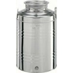 SANSONE ΔΟΧΕΙΟ ΒΙΔΩΤΟ 50lt ΙΝΟΧ ΜΕ ΚΑΝΟΥΛΑ