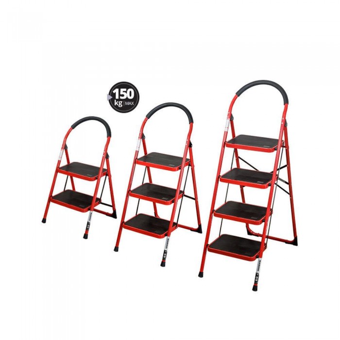 KRAUSMANN HS55132 ΣΚΑΛΑΚΙ ΜΕ 2 ΣΚΑΛΙΑ - 66443 KRAUSMANN HS55132 ΣΚΑΛΑΚΙ ΜΕ 2 ΣΚΑΛΙΑ - 66443
