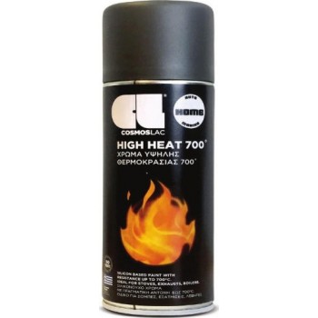 Cosmos Lac Σπρέι Βαφής High Heat Υψηλής Θερμοκρασίας Ανθρακί ΗΙ-ΗΕΑΤ ANTRACITE 400ml Cosmos Lac Σπρέι Βαφής High Heat Υψηλής Θερμοκρασίας Ανθρακί ΗΙ-ΗΕΑΤ ANTRACITE 400ml