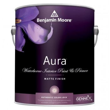 Benjamin Moore - Aura Waterborne Interior Paint Matte Gallon (3,785lt) - 770100.0021