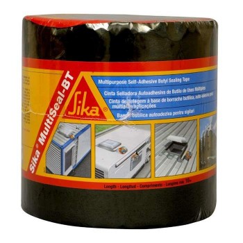 Sika MultiSeal BT self adhesive Multipurpose sealing tape, butyl base grey, 10cm width, butyl 1pcs.