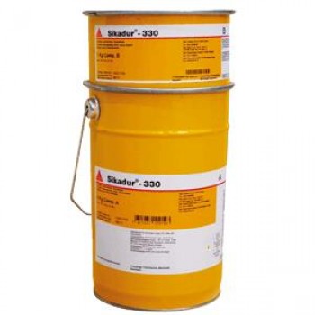 Sikadur-330 Epoxy thixotropic impregnation/priming resin, 5kg set, Syst. (A + B)-472851