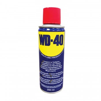 WD-40 - ANTI-RUST - LUBRICANT - 200ML - 300026 WD-40 - ANTI-RUST - LUBRICANT - 200ML - 300026