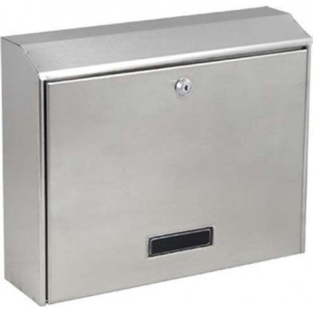 VIOLET - Two-sided Inox Bologna Outdoor Mailbox - 806-15