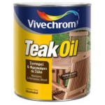 VIVECHROM - Teak Oil / Λάδι Εμποτισμού &amp; Συντήρησης με Κερί - 13360