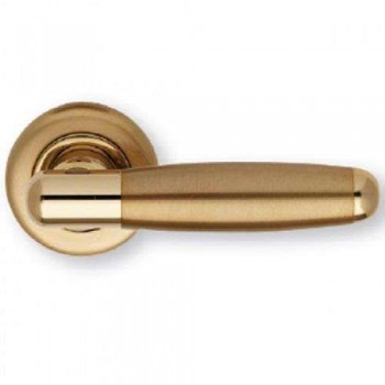 SET handle Door WC ZOGOMETAL handgrip with Rosette series 152 in nickel matte/chrome