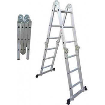 Profal Multi-use aluminium ladder 4x4 205206