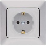 Eurolamp - Nead Monastery Recessed Power Outlet Matte Nickel - 152-16201