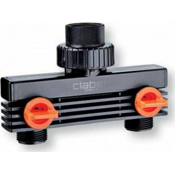 CLABER 8589-2-WAY DISTRIBUTION WITH THREADED 3/4 8589 CLABER 8589-2-WAY DISTRIBUTION WITH THREADED 3/4 8589