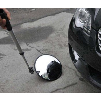 Vehicle control mirror Φ22 with extendable handle and wheel KTL-22