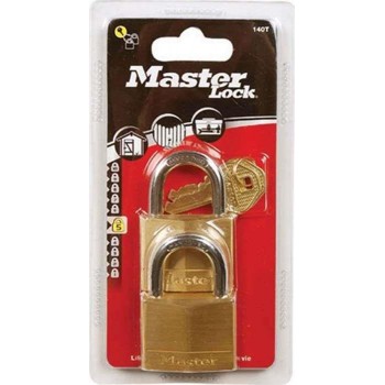 Master Lock - 150EURΤ Λουκέτο Μπρούτζινο Πέταλο με Κλειδί 50mm 2τμχ - 150500112 Master Lock - 150EURΤ Λουκέτο Μπρούτζινο Πέταλο με Κλειδί 50mm 2τμχ - 150500112