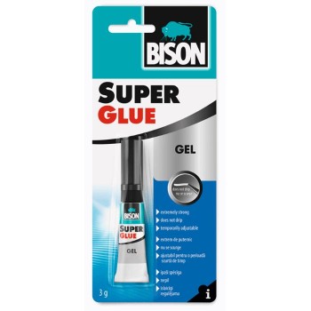 Bison - Κόλλα Στιγμής 3g - Super Glue Gel  004003002