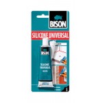 Bison-Silicone Antimouchli 100% acid-for bath and kitchen-white 072060002