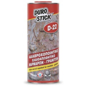 DUROSTICK D-22 waterproofs-Oil repellent marbles and granite