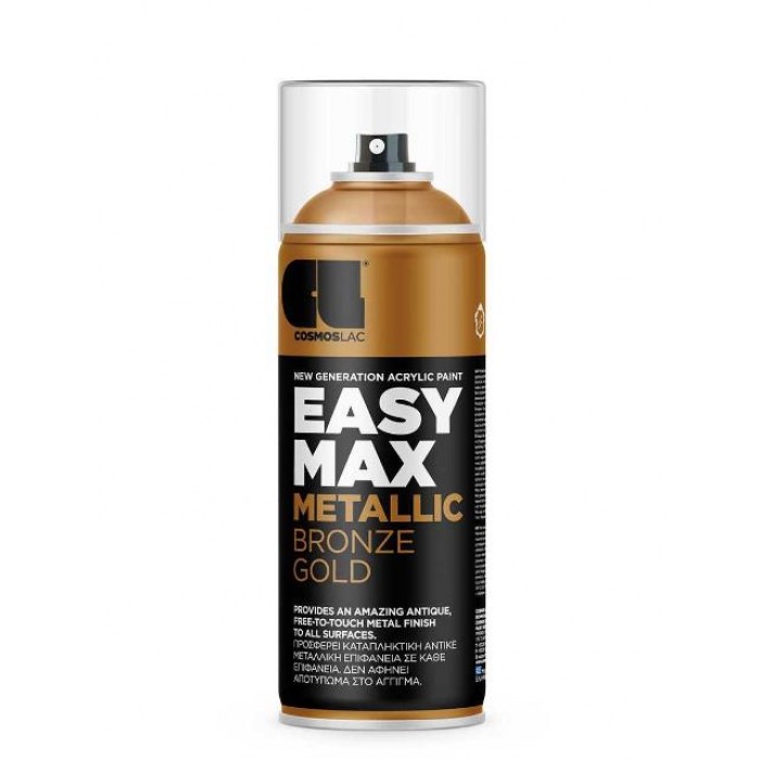 EASY MAX LINE - ΣΠΡΕΪ RAL - METALLIC BRONZE GOLD - 400ml - No.902