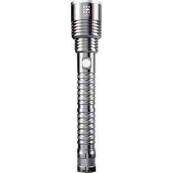 Rechargeable waterproof LED Aluminium flashlight, 1200lm 5.2 Ah MONT 1000 G4 SAS (#57866)