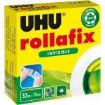 UHU - Σελοτέιπ Rollafix Invisible Box 19mm x 33m - 36311