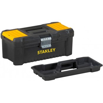 Stanley - Essential Toolbox with Metal Clip 40.6x21x19.5cm - STST1-75518